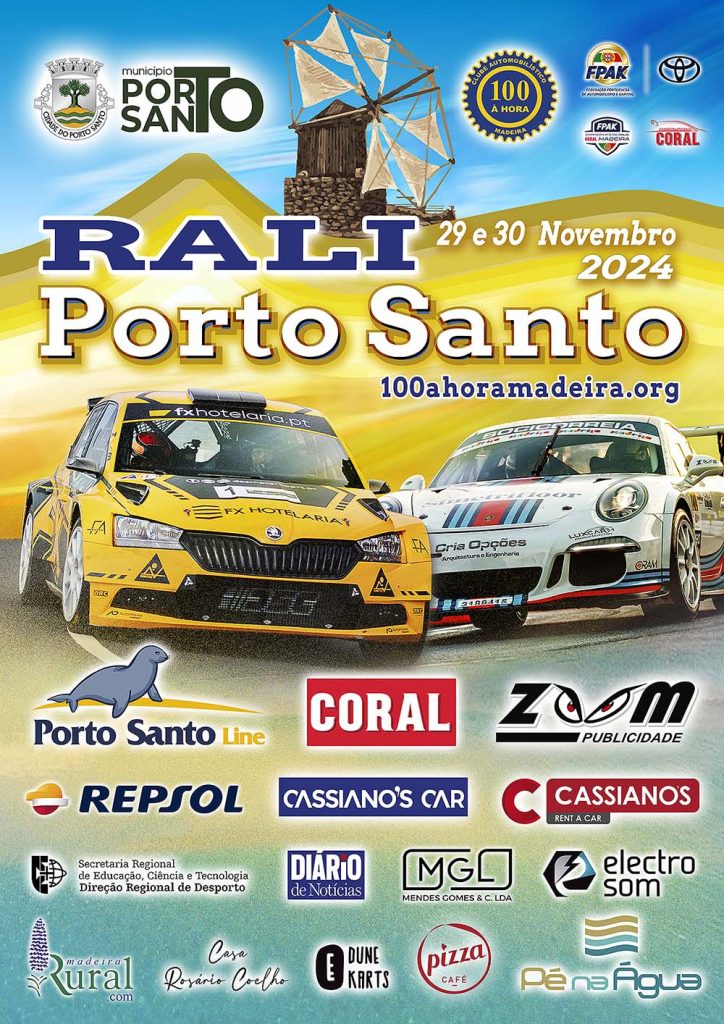 Conhe a O Cartaz Do Rali Porto Santo AMAK